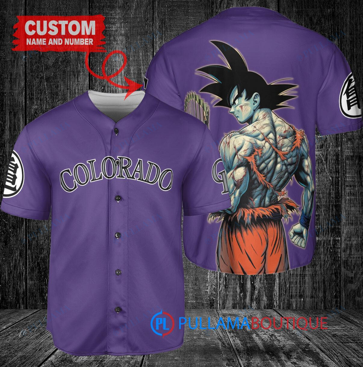 Pittsburgh Pirates x Son Goku Kakarot Super Saiyan Dragon Ball Z with Trophy Baseball Jersey Gray