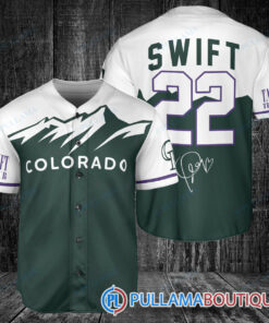 Colorado Rockies x Taylor Swift 22 Baseball Jersey