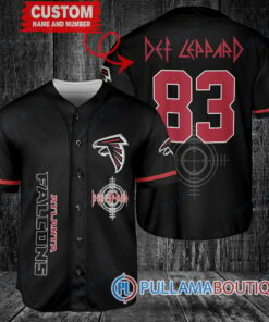 Def Leppard Atlanta Falcons Custom Baseball Jersey – Exclusive Fan Gear