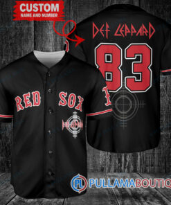 Def Leppard Boston Red Sox Custom Baseball Jersey – Exclusive Fan Gear