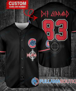 Def Leppard Chicago Cubs Custom Baseball Jersey – Exclusive Fan Gear