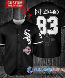 Def Leppard Chicago White Sox Custom Baseball Jersey – Exclusive Fan Gear