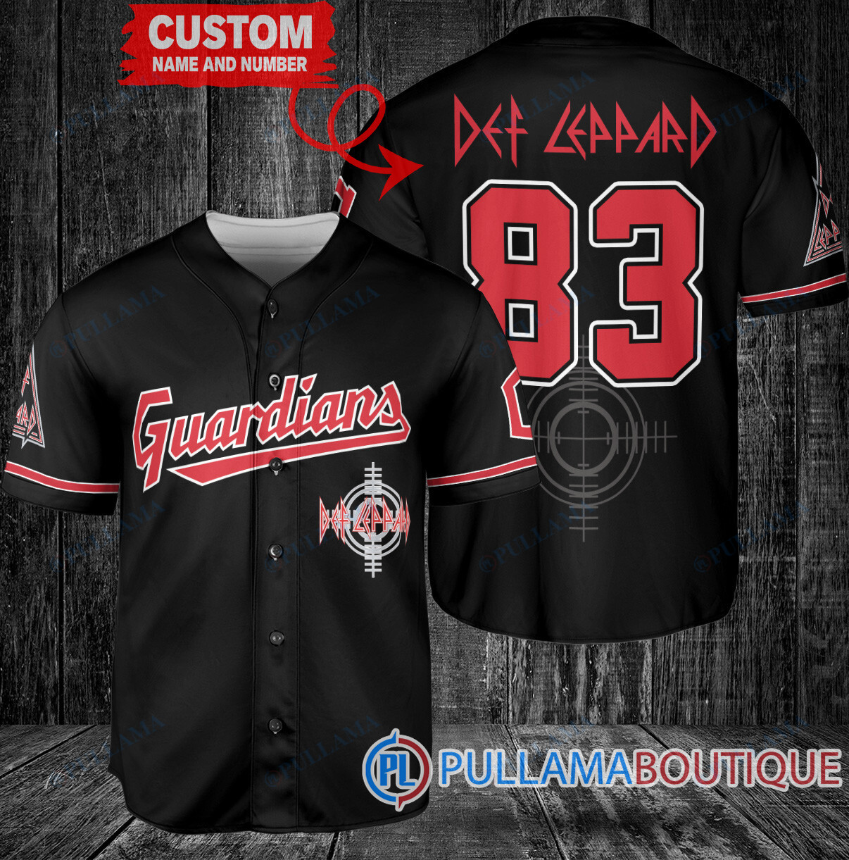 Def Leppard Los Angeles Angels Custom Baseball Jersey – Exclusive Fan Gear