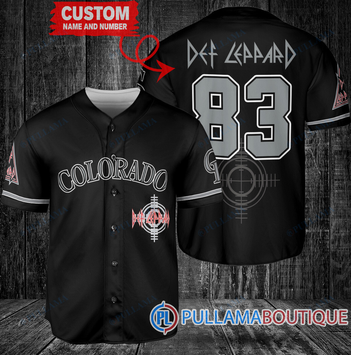 Def Leppard Pittsburgh Pirates Custom Baseball Jersey – Exclusive Fan Gear