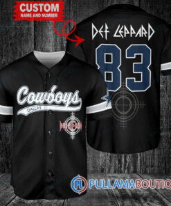 Def Leppard Dallas Cowboys Custom Baseball Jersey – Exclusive Fan Gear