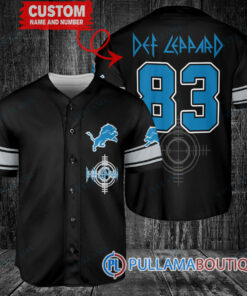 Def Leppard Detroit Lions Custom Baseball Jersey – Exclusive Fan Gear