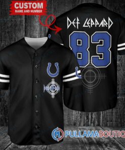 Def Leppard Indianapolis Colts Custom Baseball Jersey – Exclusive Fan Gear