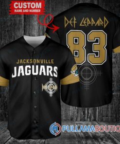 Def Leppard Jacksonville Jaguars Custom Baseball Jersey – Exclusive Fan Gear