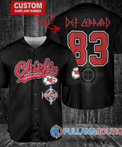 Def Leppard Kansas City Chiefs Custom Baseball Jersey – Exclusive Fan Gear