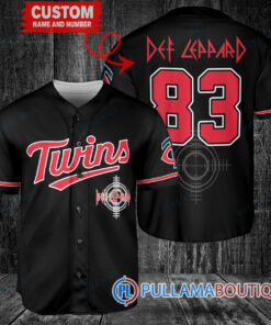 Def Leppard Minnesota Twins Custom Baseball Jersey – Exclusive Fan Gear