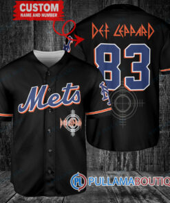 Def Leppard New York Mets Custom Baseball Jersey – Exclusive Fan Gear