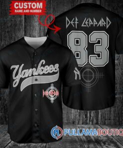 Def Leppard New York Yankees Custom Baseball Jersey – Exclusive Fan Gear