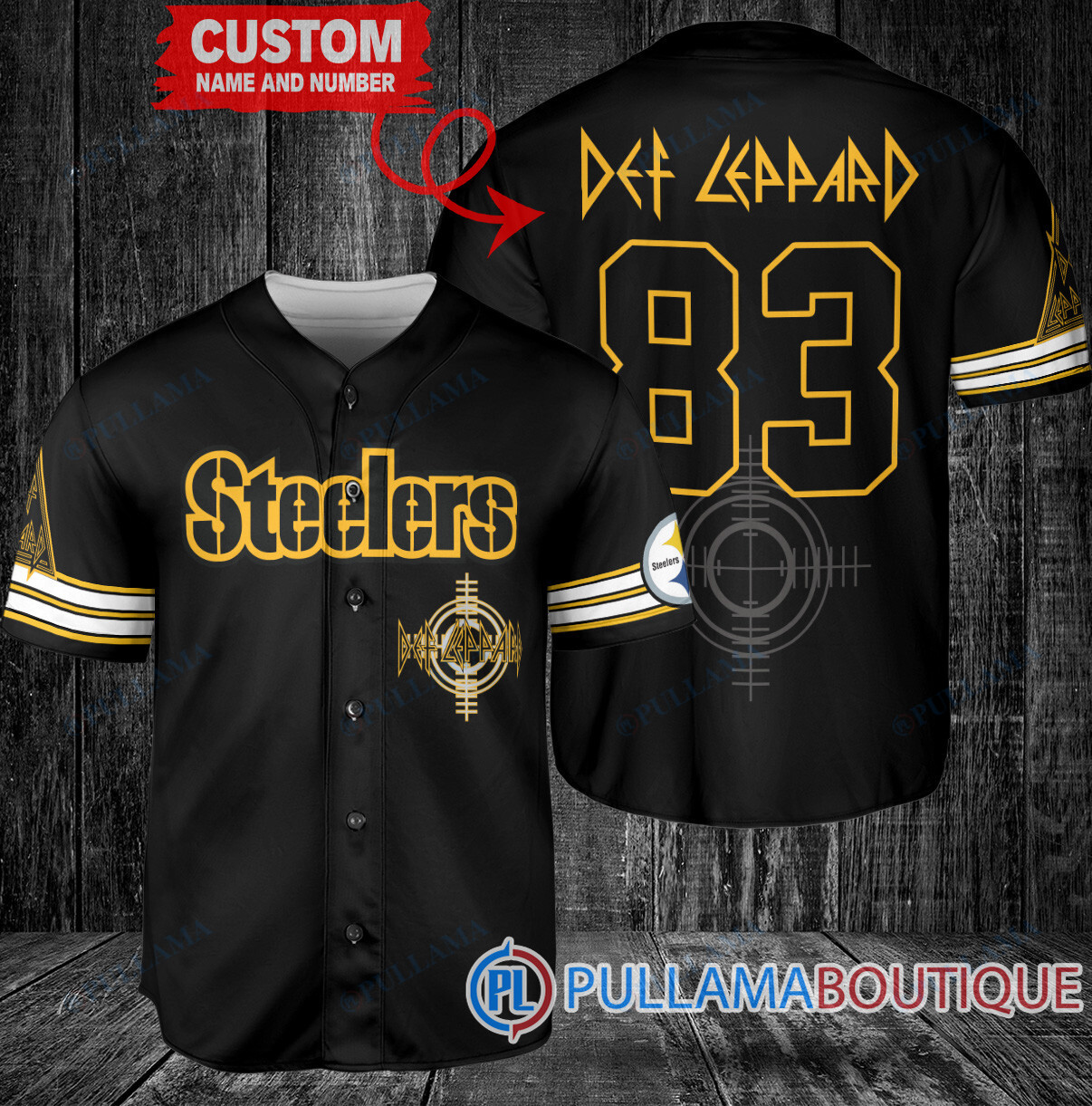 Def Leppard Dallas Cowboys Custom Baseball Jersey – Exclusive Fan Gear