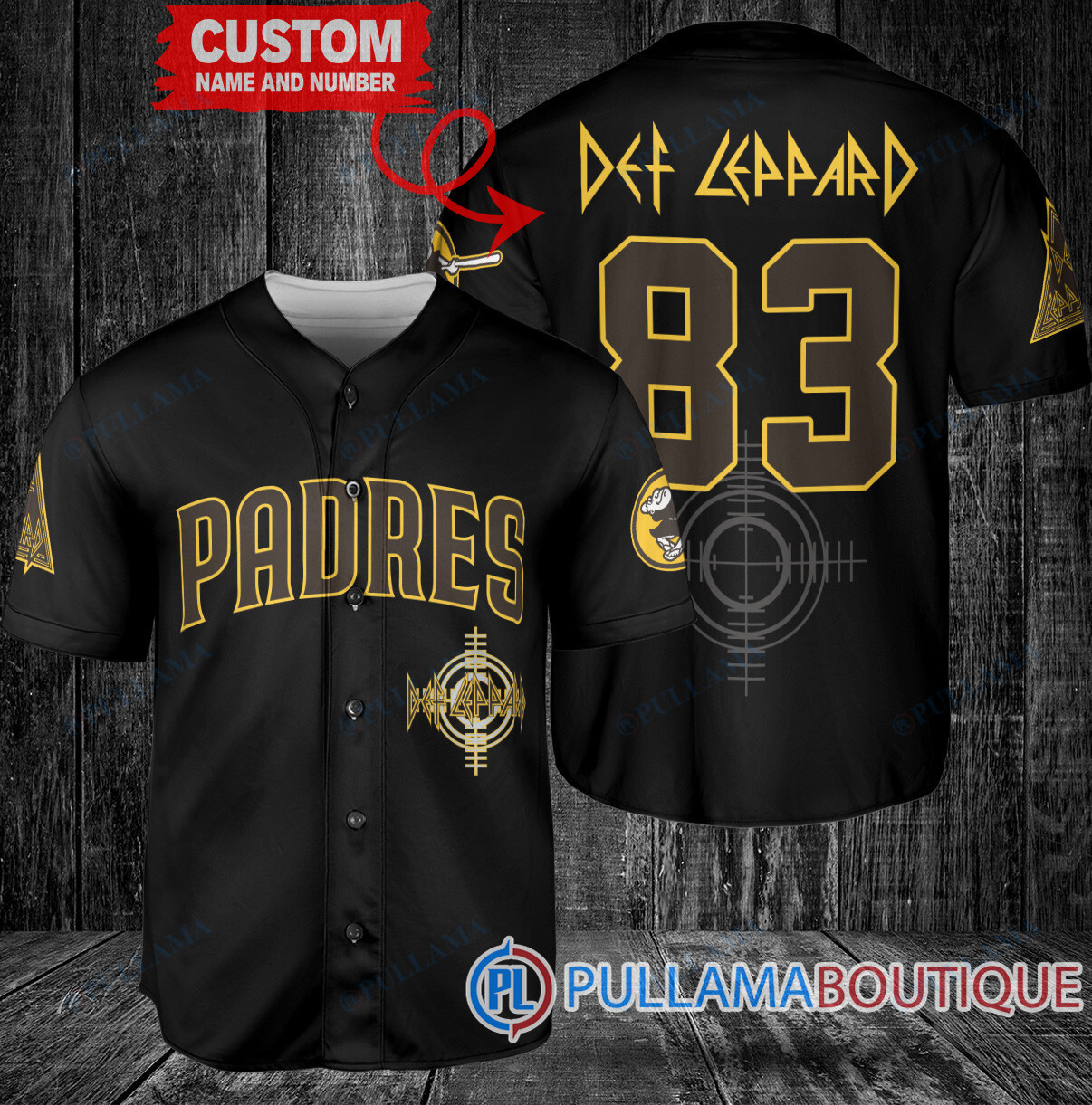 Def Leppard Los Angeles Dodgers Custom Baseball Jersey – Exclusive Fan Gear