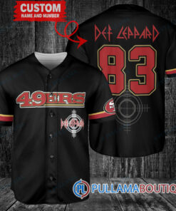 Def Leppard San Francisco 49ers Custom Baseball Jersey – Exclusive Fan Gear