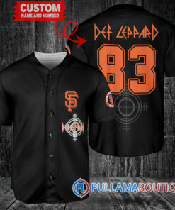 Def Leppard San Francisco Giants Custom Baseball Jersey – Exclusive Fan Gear