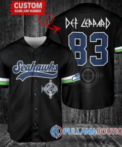 Def Leppard Seattle Seahawks Custom Baseball Jersey – Exclusive Fan Gear