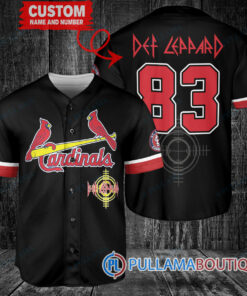 Def Leppard St.Louis Cardinals Custom Baseball Jersey – Exclusive Fan Gear