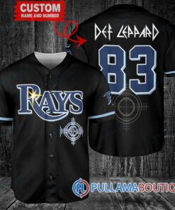 Def Leppard Tampa Bay Rays Custom Baseball Jersey – Exclusive Fan Gear