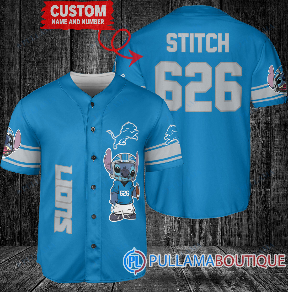 Carolina Panthers Stitch Custom Baseball Jersey Black