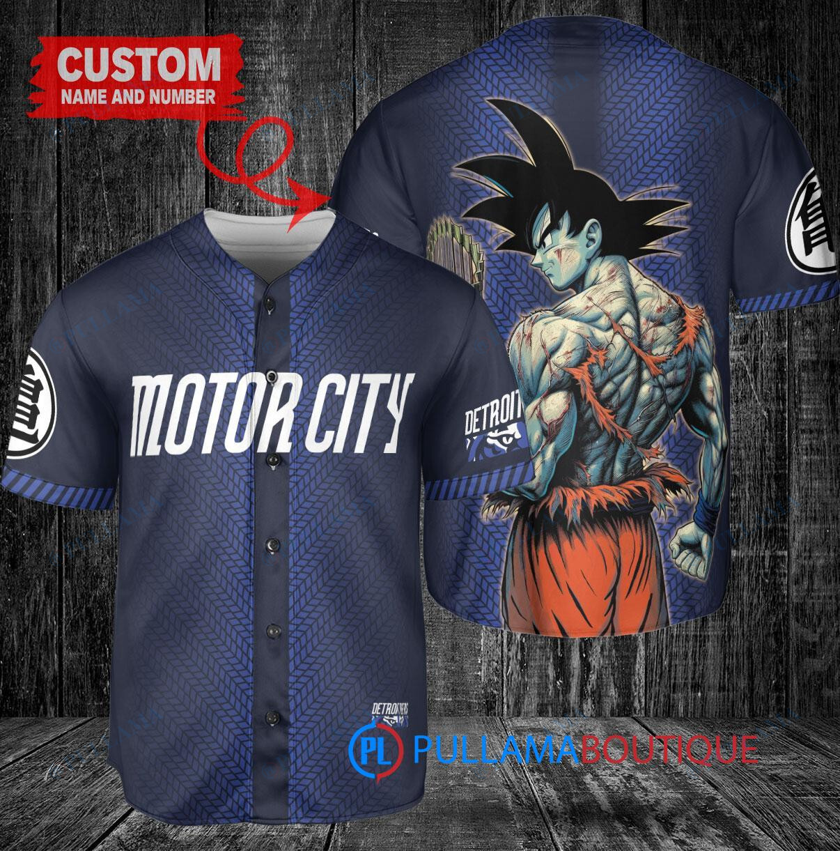 Pittsburgh Pirates x Son Goku Kakarot Super Saiyan Dragon Ball Z with Trophy Baseball Jersey White