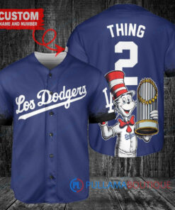 Dodgers x Dr Seuss World Series Trophy Baseball Jersey – Royal City Connect