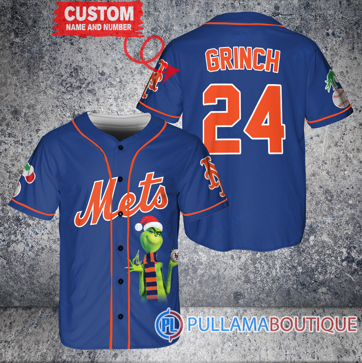 Grinch Christmas Minnesota Twins Custom Baseball Jersey White