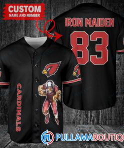 Iron Maiden Arizona Cardinals Custom Jersey