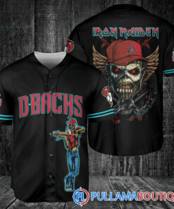 Iron Maiden Arizona Diamondbacks Baseball Jersey