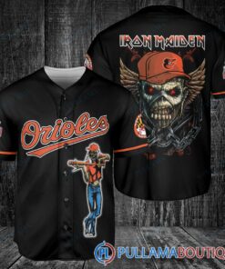 Iron Maiden Baltimore Orioles Baseball Jersey