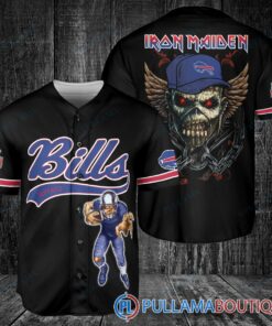 Iron Maiden Buffalo Bills Baseball Jersey