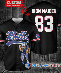 Iron Maiden Buffalo Bills Custom Jersey