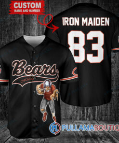 Iron Maiden Chicago Bears Custom Jersey