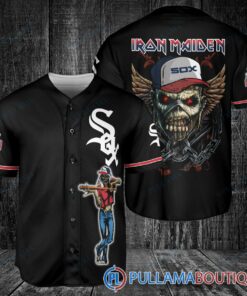 Iron Maiden Chicago White Sox Baseball Jersey