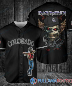 Iron Maiden Colorado Rockies Baseball Jersey