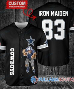 Iron Maiden Dallas Cowboys Custom Jersey