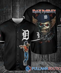 Iron Maiden Detroit Tigers Baseball Jersey