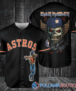 Iron Maiden Houston Astros Baseball Jersey