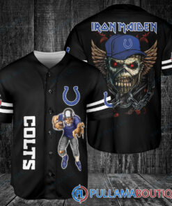 Iron Maiden Indianapolis Colts Baseball Jersey