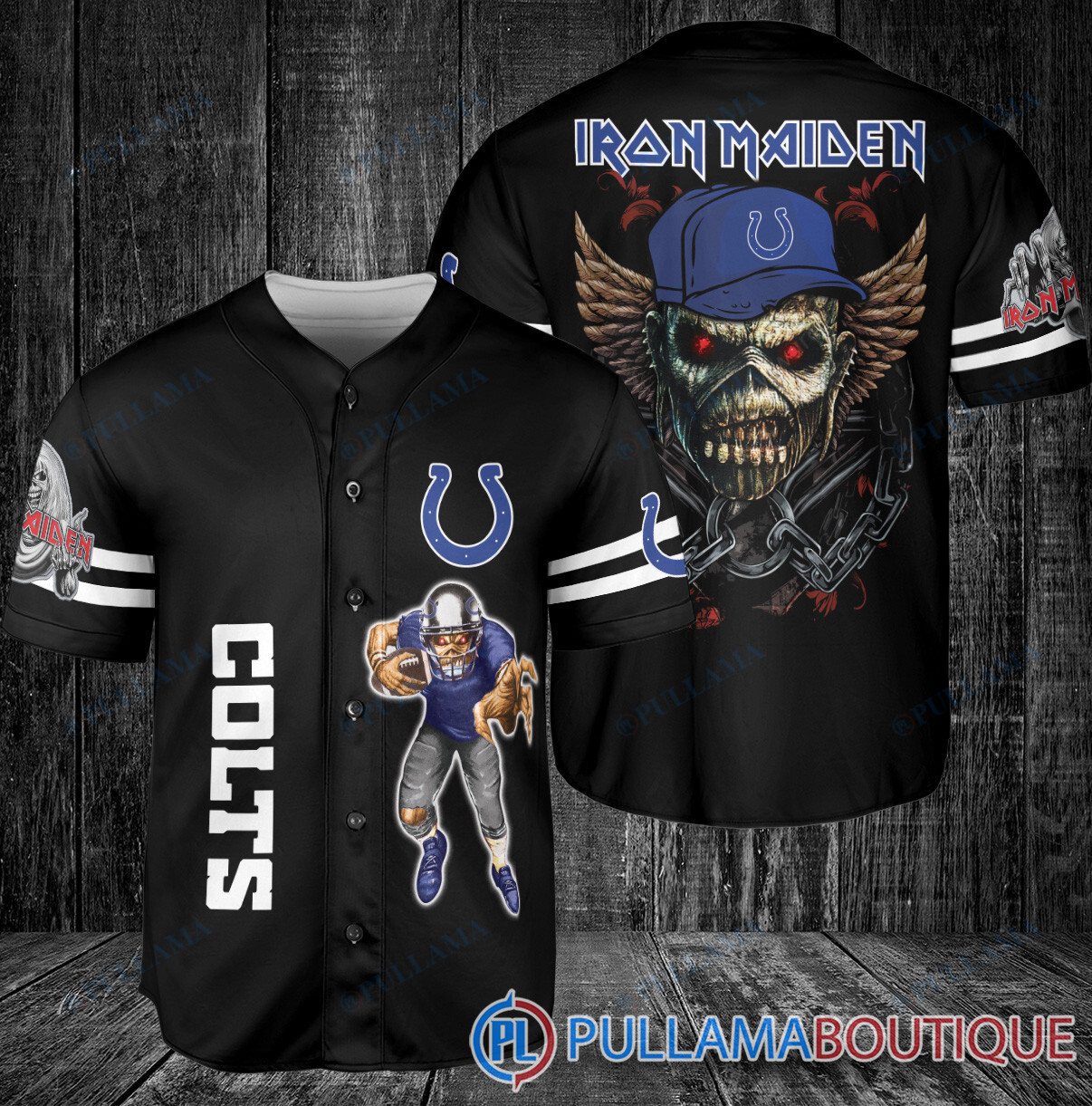 Iron Maiden Jacksonville Jaguars Baseball Jersey