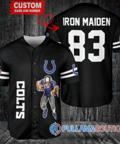 Iron Maiden Indianapolis Colts Custom Jersey