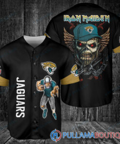 Iron Maiden Jacksonville Jaguars Baseball Jersey