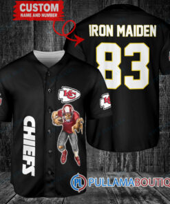 Iron Maiden Kansas City Chiefs Custom Jersey