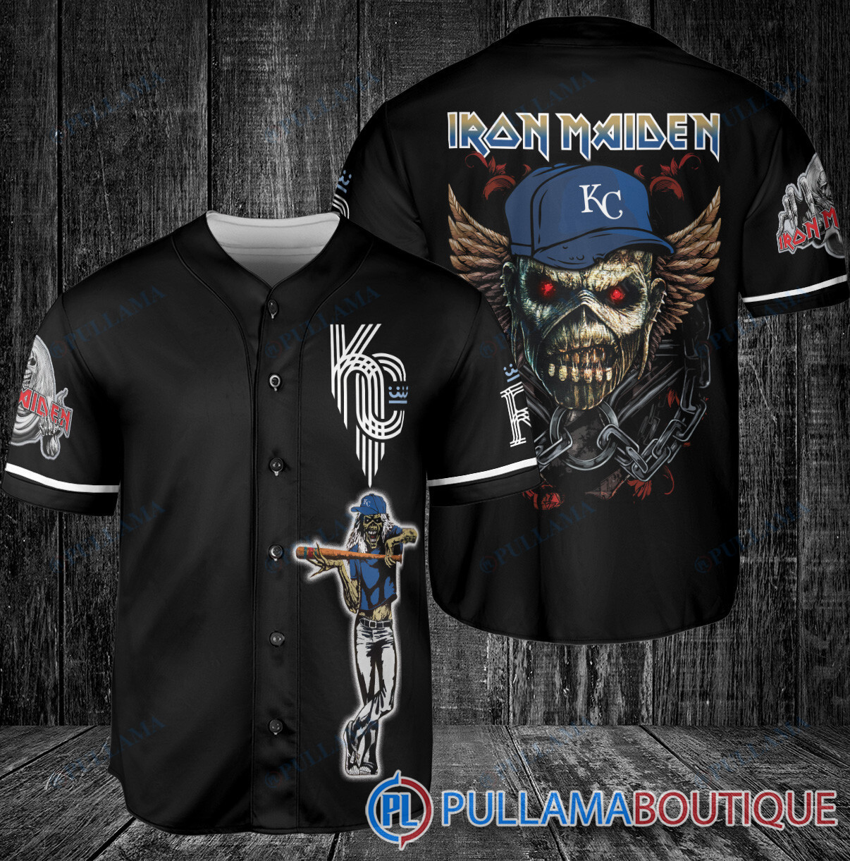 Iron Maiden Arizona Diamondbacks Baseball Jersey