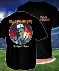 Iron Maiden LA Unisex Baseball Jersey V2