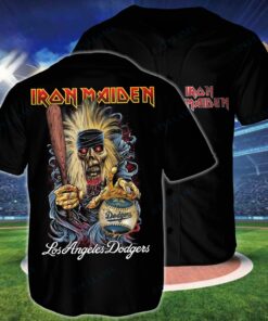 Iron Maiden LA Unisex Baseball Jersey V4