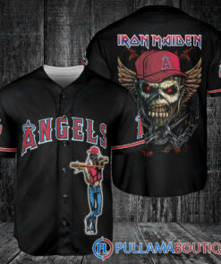 Iron Maiden Los Angeles Angels Baseball Jersey