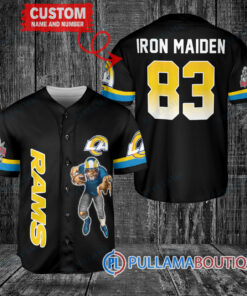 Iron Maiden Los Angeles Rams Custom Jersey