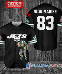 Iron Maiden New York Jets Custom Jersey