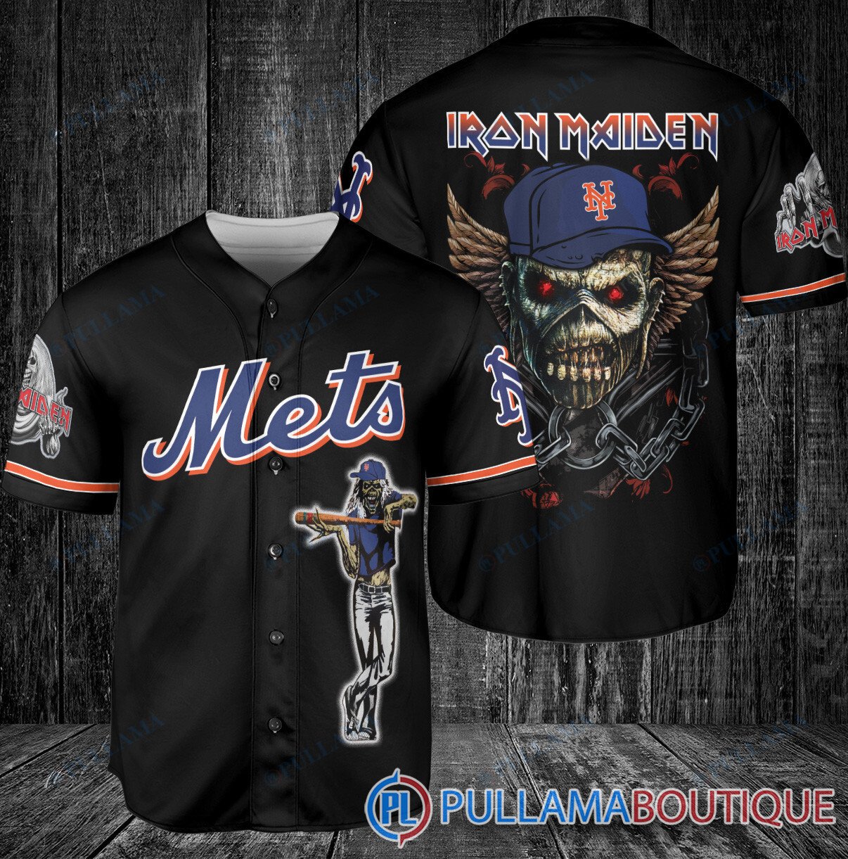 Iron Maiden St.Louis Cardinals Baseball Jersey